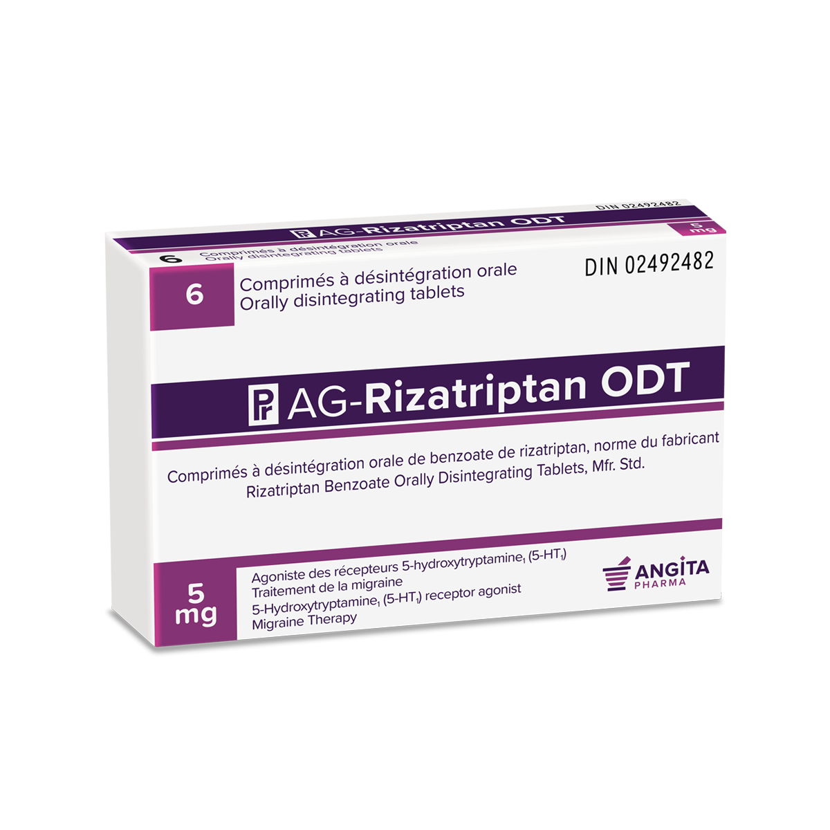 Rizatriptan ODT Orally Disintegrating (MAXALT-MLT)