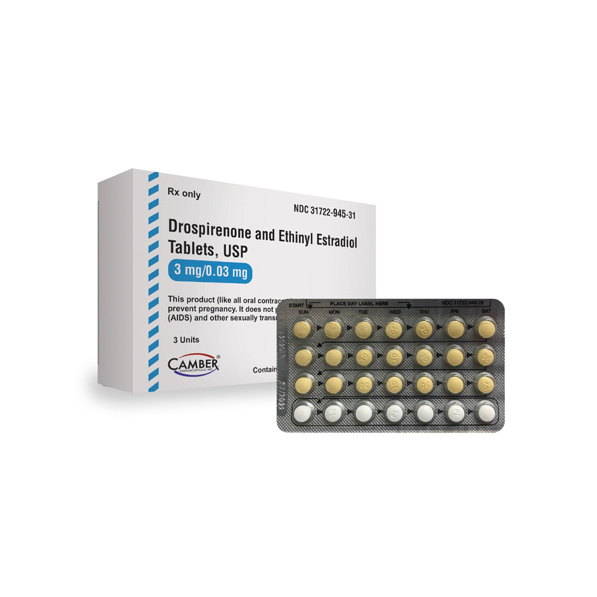 Drospirenone/Ethinyl Estradiol (YAZ) (YASMIN)